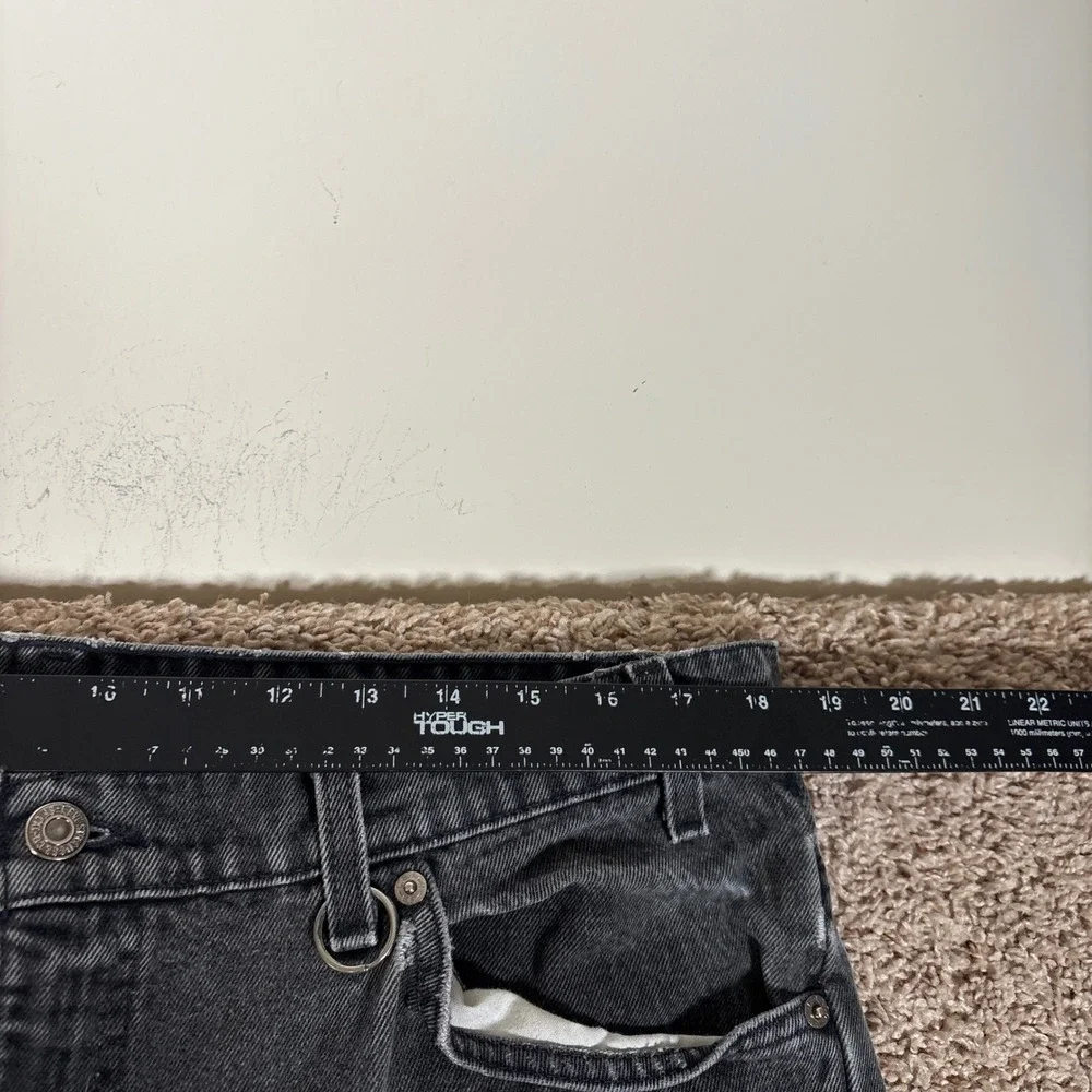 Vintage‎ Levis 505 Orange Tab Jeans Mens 40x30 Faded Black Made in USA 90s